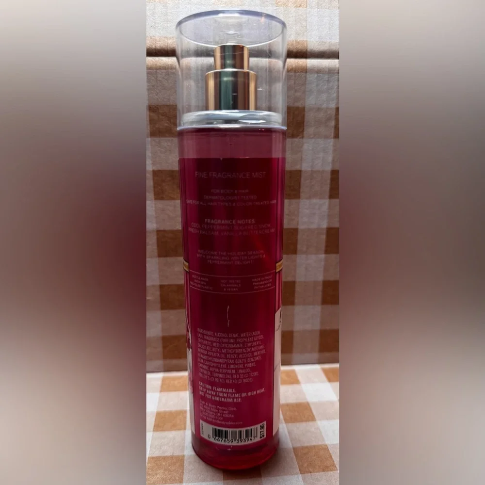 NEW B&BW Twisted Peppermint Body Care 8 Oz full size Fragrance